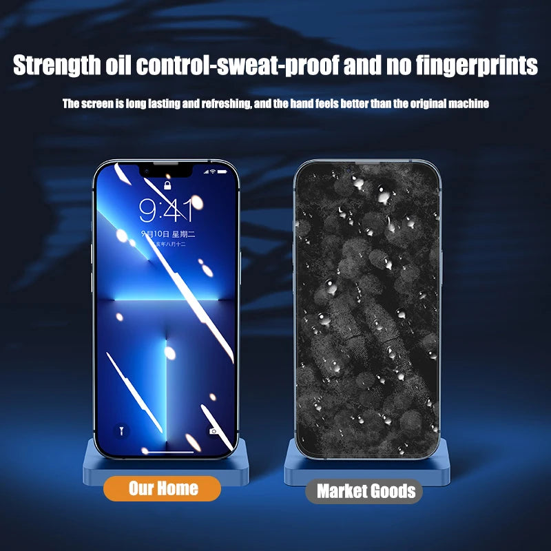 Ultimate Protection: 4PCS Full Cover Tempered Glass for Your iPhone
