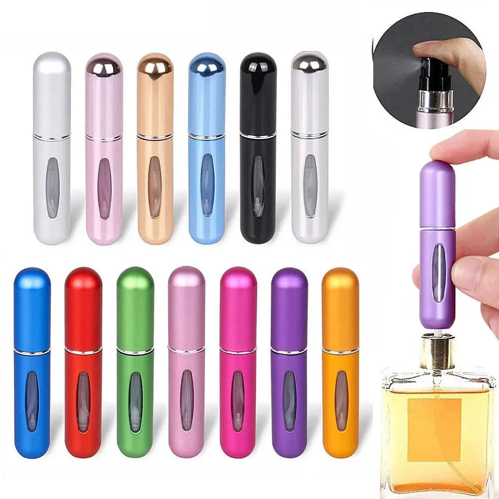 Stay Fresh Anywhere with the Portable Perfume Atomizer – Your Travel-Ready Fragrance Solution!