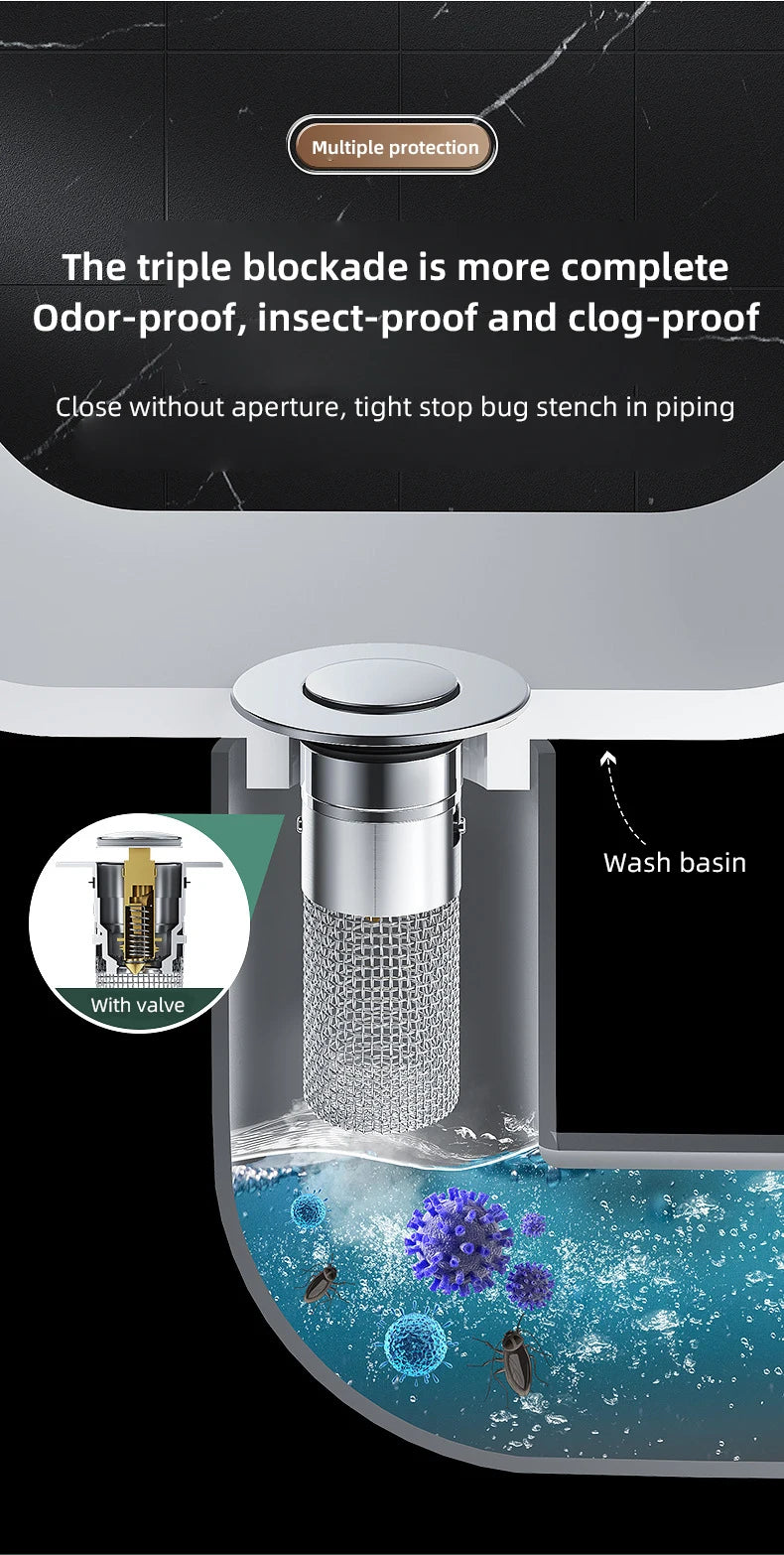 Smart Sink Drain Stopper - Beryl Gadgets