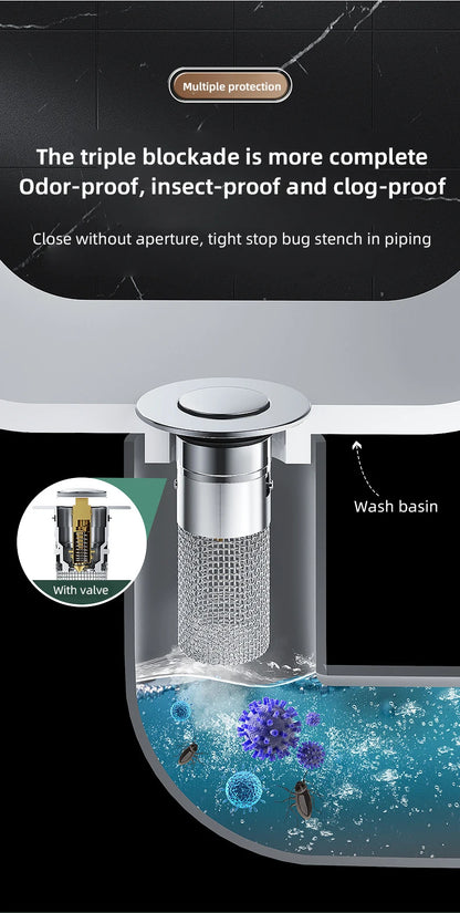 Smart Sink Drain Stopper - Beryl Gadgets