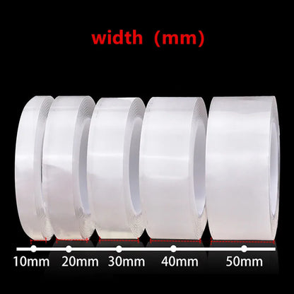 Revolutionize Your Space with Nano Tape 1/3/5m : The Ultimate Double-Sided Adhesive Solution! - Beryl Gadgets