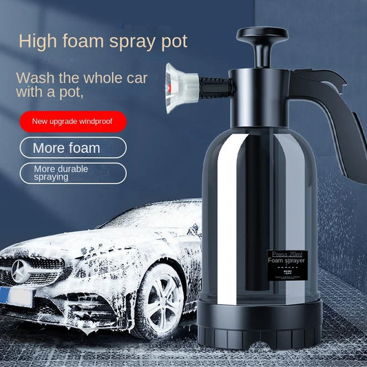 Transform Your Car Cleaning Routine with the Ultimate 2L Hand Pump Foam Sprayer!