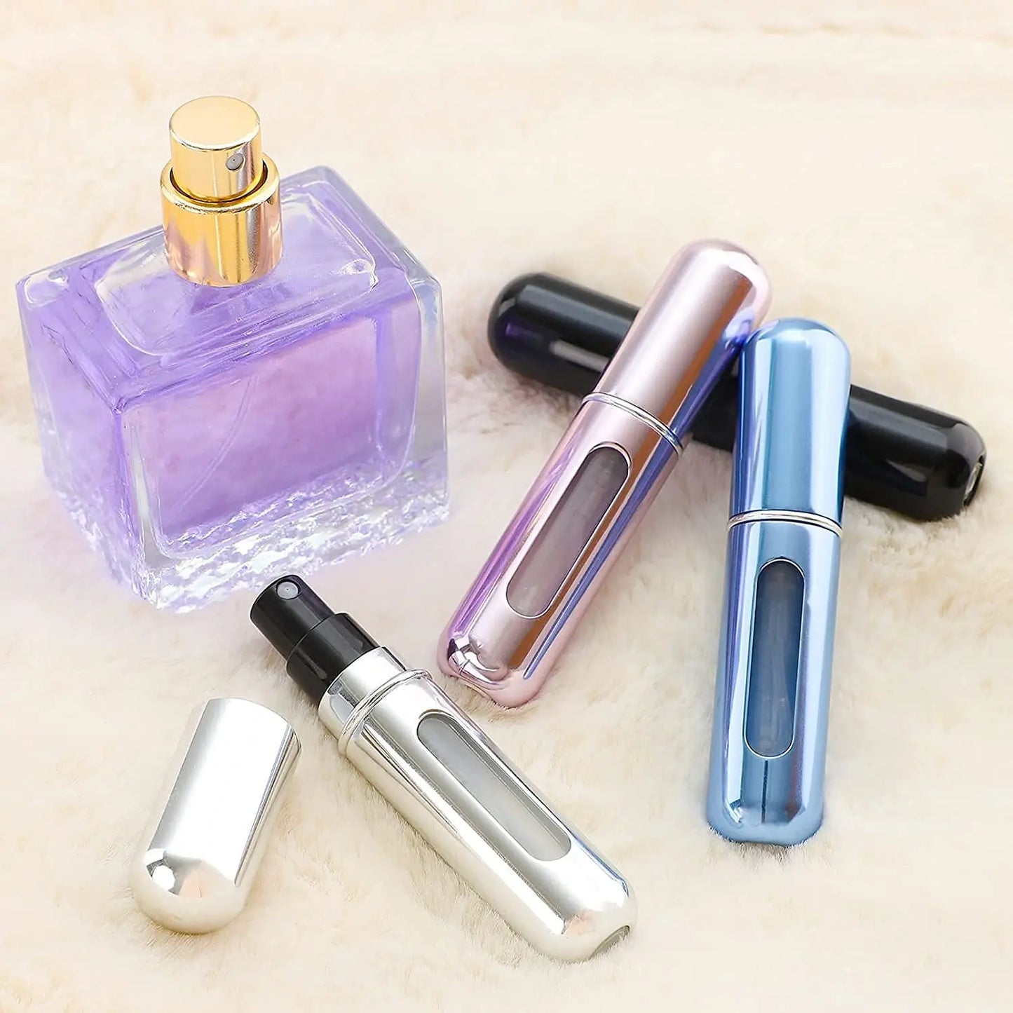 Stay Fresh Anywhere with the Portable Perfume Atomizer – Your Travel-Ready Fragrance Solution!