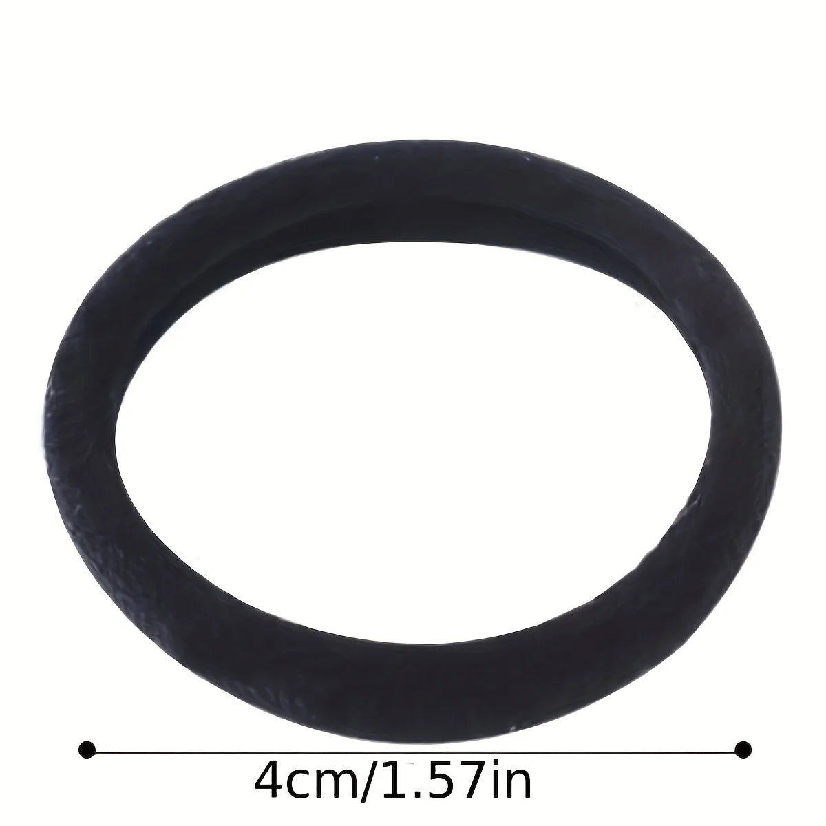 Unleash Your Style with 50/100PCS High Elastic Black Hair Bands!