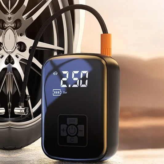 Inflate Anywhere, Anytime: Wireless Car Air Compressor & Tire Inflator