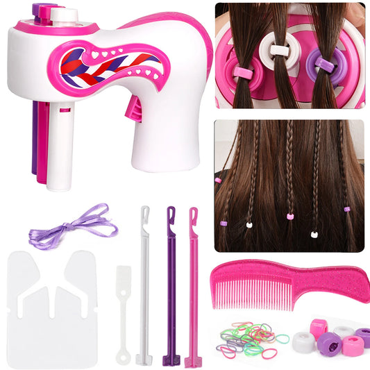 Effortless Elegance: Automatic DIY Hair Knitting Machine for Perfect Braids Every Time!