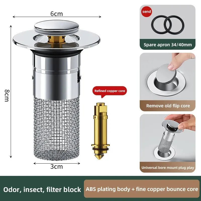 Smart Sink Drain Stopper - Beryl Gadgets