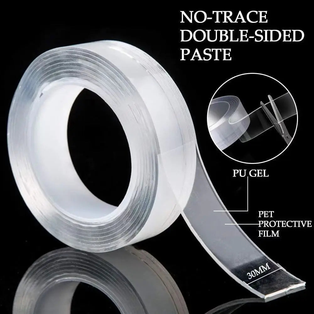 Revolutionize Your Space with Nano Tape 1/3/5m : The Ultimate Double-Sided Adhesive Solution!